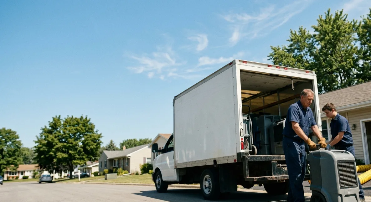 Water Damage Cleanup in Des Plaines, IL near me